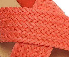 Rasteira Laranja Color Vibes