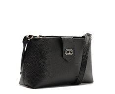 Bolsa Tiracolo Pequena Cápsula A Preta