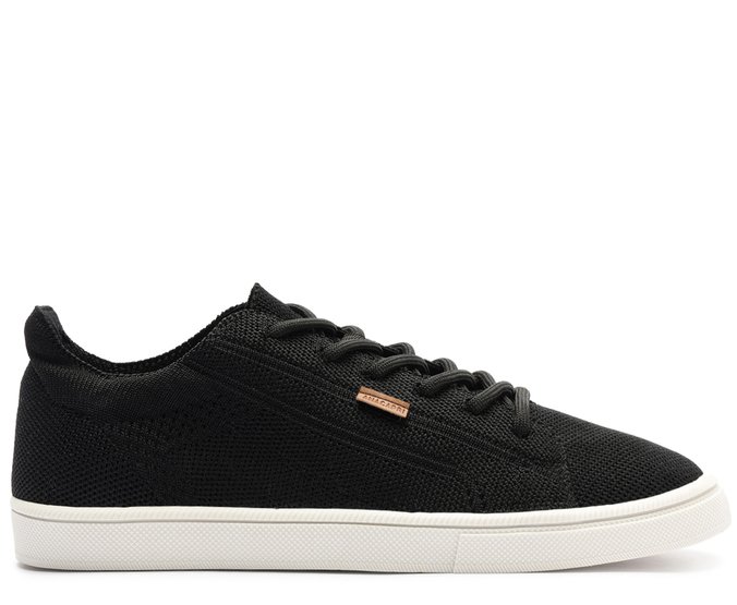 Tênis Knit Daleste Preto