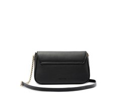 Bolsa Tiracolo Pequena Minimalista Preta
