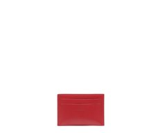 Porta Cartão Pequena Neutral Vermelha