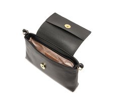 Bolsa Tiracolo Pequena Envelope Preta