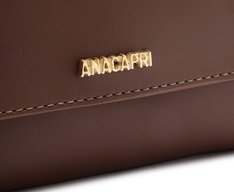 Bolsa Tiracolo Pequena Envelope Marrom