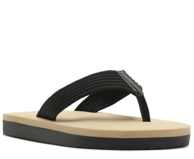 Chinelo Bicolor Sunset Preto