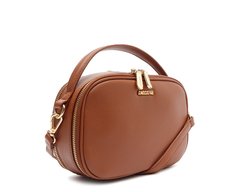 Bolsa Tiracolo Média Alça Redonda Marrom