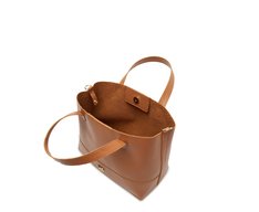Bolsa Tote Média Com Necessaire Marrom