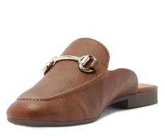 Mule Branca Bridão Essencial Marrom