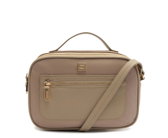 Bolsa Tiracolo Média Cinza