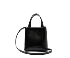 Bolsa Tote Média Madri Chaveiro Preta