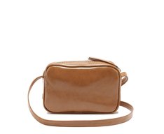 Bolsa Tiracolo Pequena Detalhe Tassel Marrom