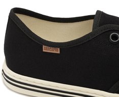 Tênis Slip On Lona Alê Preto
