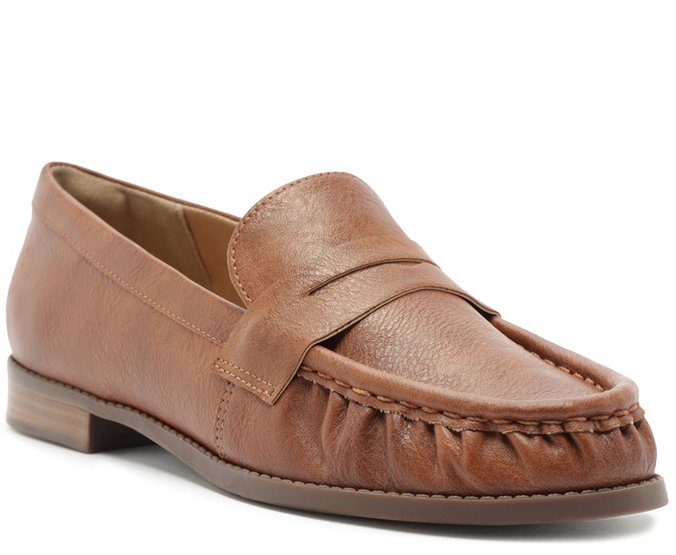 Mocassim Box Caramelo