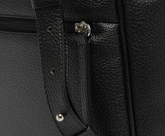 Mochila Média Zíper Básica Preta
