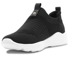 Slip On Preto Knit Liso