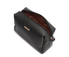 Bolsa Tiracolo Média Arredondada Preta