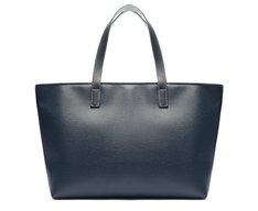 Bolsa Shopping Grande Chaveiro Removível Azul