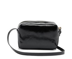 Bolsa Tiracolo Média Compacta Preta