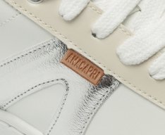 Tênis AC1119 Branco E Prata