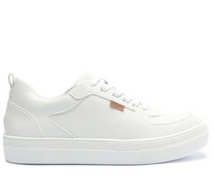 Tênis Street Branco Recortes Branco