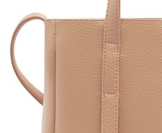 Bolsa Tote Média Work Bege
