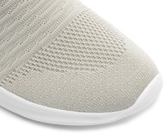 Tênis Slip On Streech Jogging Knit Cinza