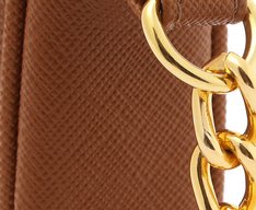 Bolsa Tiracolo Pequena Essencial Marrom
