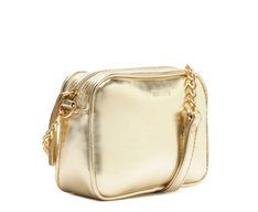 Bolsa Tiracolo Pequena Essencial Dourada