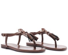 Rasteira Slim Detalhe Marrom Cinammon