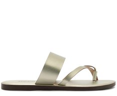 Rasteira Minimal Chic Dourada