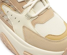 Tênis Chunky Vivi Branco e Bege