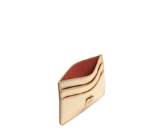 Porta Cartão Pequeno Dourado