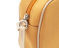 Bolsa Tiracolo Pequena Amendoa Marrom