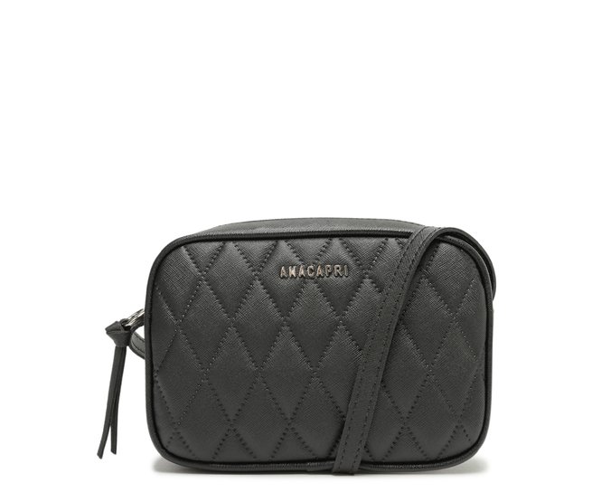 Bolsa Tiracolo Pequena Eco Floater Preta
