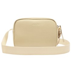 Bolsa Crossbody Bege Alça Gorgurão Pequena