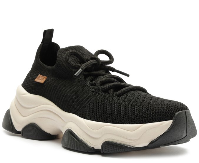 Tênis Runner Knit Preto