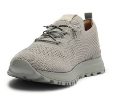 Tênis Sporty Knit Monocolor Cinza