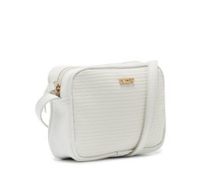 Bolsa Tiracolo Pequena Palha Bege