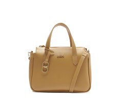 Bolsa Tote Média Bag Charm Bege