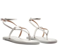 Rasteira New Slim Prata