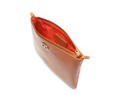 Bolsa Tiracolo Pequena Clássica Marrom