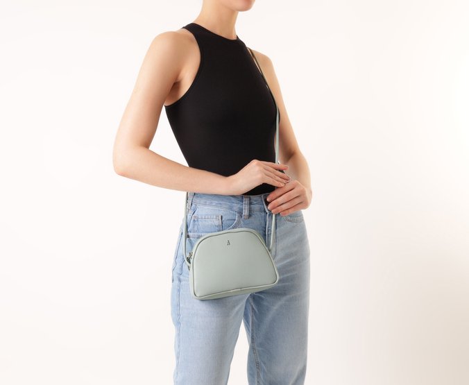 Bolsa Tiracolo Pequena Mono Azul