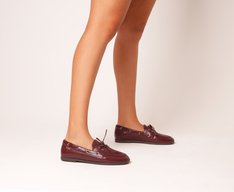 Mocassim Despojado Roxo