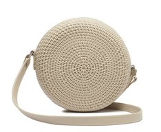 Crossbody Nude Redonda Texturizada