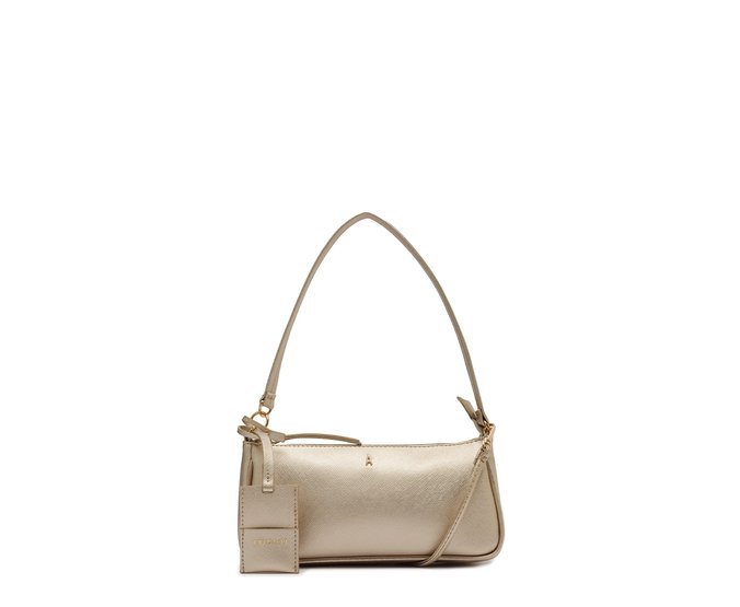 Tiracolo Pequena Bag Charm Dourada