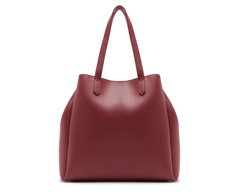 Bolsa Shopping Grande Minimal Vermelha