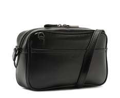 Bolsa Tiracolo Média Lisa Preta