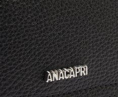 Bolsa Tiracolo Pequena Retangular Minimal Preta