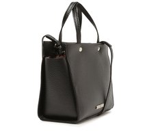 Bolsa Tote Pequena Velvet Preta