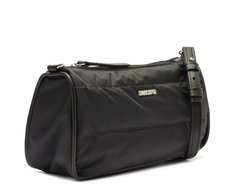 Bolsa Tiracolo Média Puffer Preta