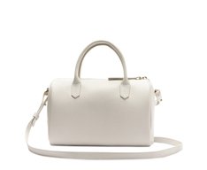 Bolsa Tote Média Arredondada Branca